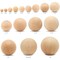 Wooden Balls, Assorted Unfinished, Round, Birch Hardwood Craft Balls | Woodpeckers